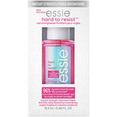 Endurecedor essie rosado en botella para uñas más fuertes
