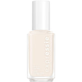 Frasco Essie Expressie Daily Grind en tono crema, para uñas con acabado suave.