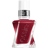 essie gel couture tono rojo Patchwork para color intenso y duradero