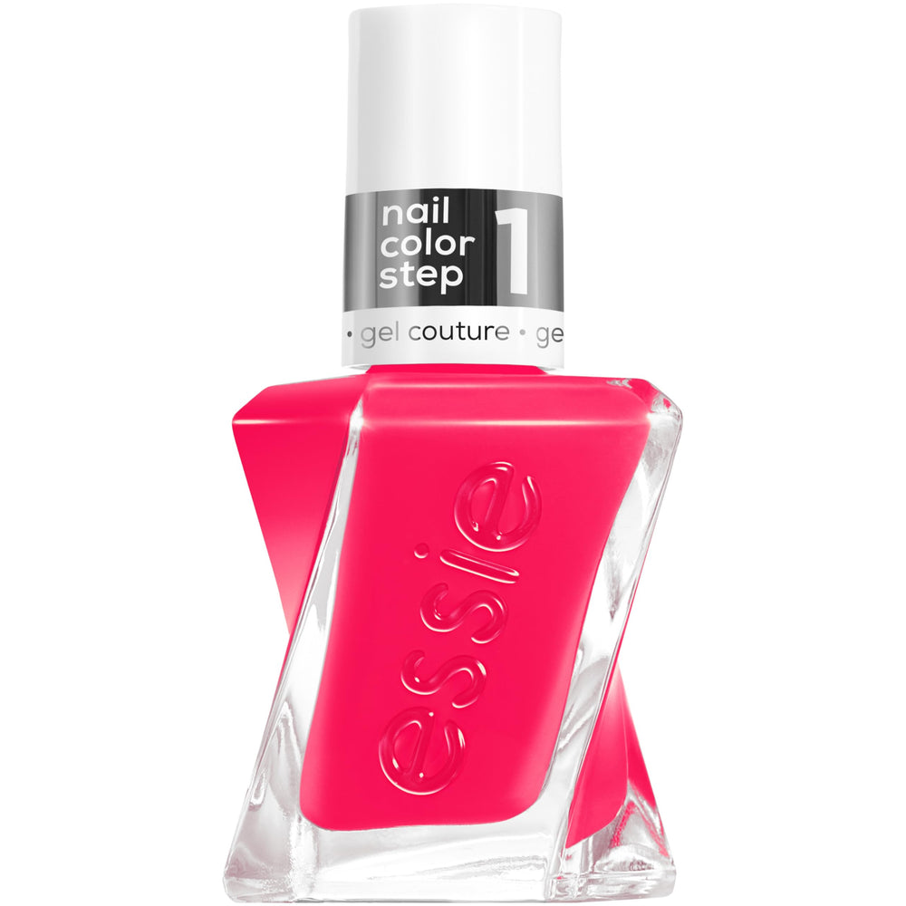 essie Gel Couture esmalte rosa duradero para uñas con acabado brillante