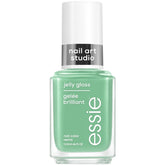essie Jelly Gloss cactus jelly bottle showing vegan formula and buildable sheer color
