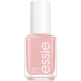 Botella de essie laca de uñas beige rosado suave con brillo