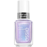 Esmalte essie Ethereal Escape con efecto morado y brillo, ideal para look artístico