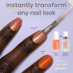 Esmalte essie con brillo holográfico para looks llamativos