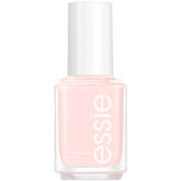 Essie Ballet Slippers rosa pálido con brillo para uñas elegantes.
