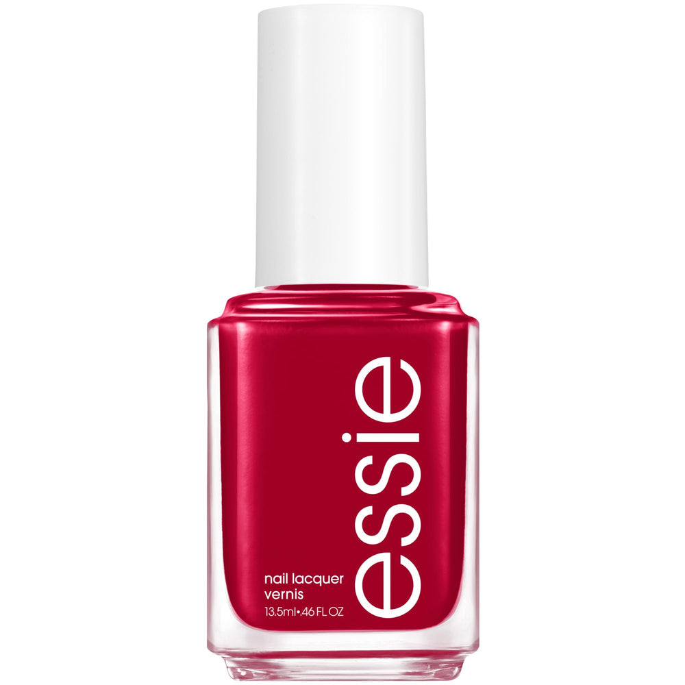 essie Tango Red Forever Yummy, tono cremoso con brillo radiante.