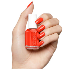 essie two coats geranium deliver rich, even color with a glossy finish.