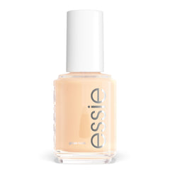 Essie Uñas de Vidrio Bola de Cristal, primer plano con brocha suave para aplicación uniforme.