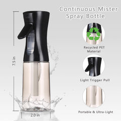 ESSKAM 200ml continuous spray bottles delivering even mist for styling