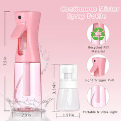 ESSKAM pink 200ml bottle close-up shows durable BPA-free PET for repeated use.