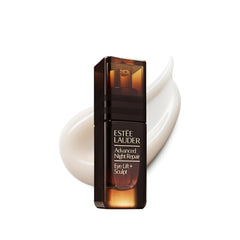 Estée Lauder Advanced Night Repair Eye Lift bottle shows 2HA Volume Filler for plump eyelids.