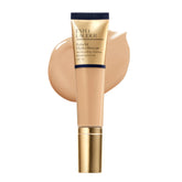Estée Lauder Futurist Hydra Rescue foundation bottle close-up for radiant, glowing skin.
