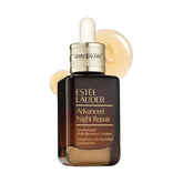 Estée Lauder Advanced Night Repair serum bottle shown for overnight hydration