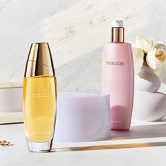 Estée Lauder Beautiful Body Powder lily note brings fresh, light brightness.