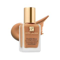 Estée Lauder Double Wear bottle pump close-up showing original formula for all-day wear.
