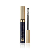 Estee Lauder Double Wear Mascara brush close-up for precise lash definition.