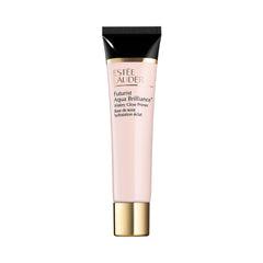 Estée Lauder Futurist Aqua Brilliance primer bottle-pour demonstrates ready-to-go hydration.