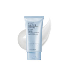Estée Lauder Perfectly Clean foam cleanser, gentle makeup removal for all skin types.