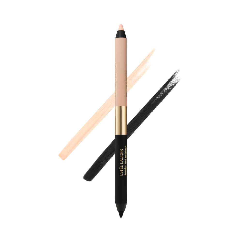 Estee Lauder Smoke and Brighten noir kajal for long-lasting smoky definition.