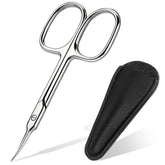 ESVIENS Cuticle Scissors with extra curved blade for precise trimming.