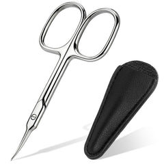 ESVIENS Cuticle Scissors with extra curved blade for precise trimming.