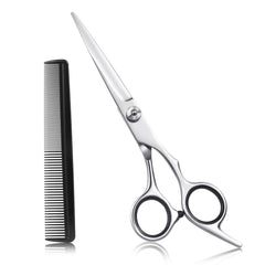 ESVIENS hair cutting scissors with 6.5 inch blade for precise trims