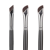 Etercycle Eyeliner Brush Set showing the three brushes for precise makeup.