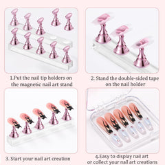 Etercycle nail exercisers set supports repeated practice for steady hand movements.