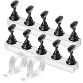 Etercycle nail stand base with magnets keeps practice nails steady