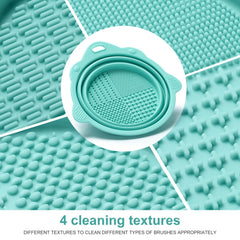 Etercycle travel-size brush cleaner fits in bags anywhere
