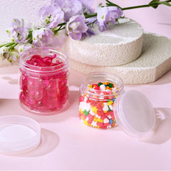 Eternal Moment leak-proof jar protects items with airtight seal when closed.