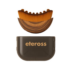 eteross LymphLift face brush close-up bristles show ultra-soft texture for gentle cleansing