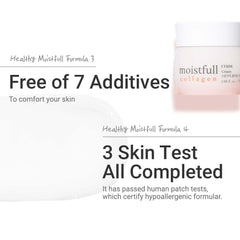 Gently apply ETUDE Moistfull Cream on skin for a soft finish.