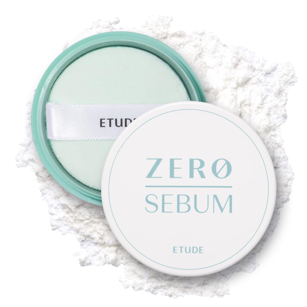 ETUDE Polvo suelto cero sebo para la cara, control suave y mate.