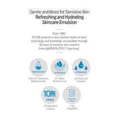 ETUDE SoonJung emulsion con escualano y pantenol para fortalecer la barrera cutánea