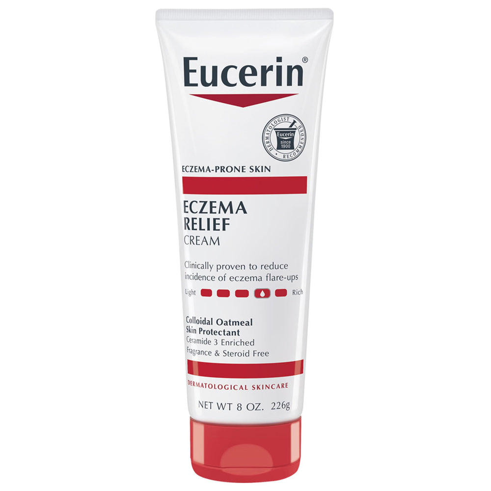 Eucerin Eczema Relief: bote de 8 oz para hidratación diaria