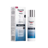 Eucerin Face Immersive Hydration Night Cream en aplicación nocturna para hidratación profunda