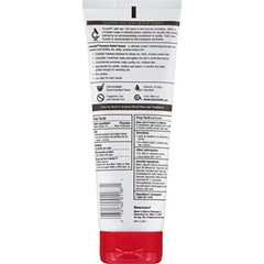 Close-up of creamy Eucerin Eczema Relief Cream texture ready for application.