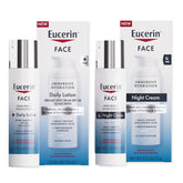 Eucerin Face Immersive Hydration Daily Lotion bottle with SPF 30 for daily sun protection.