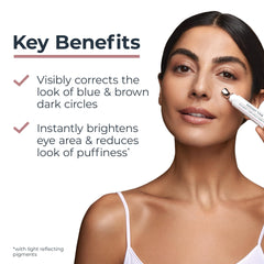 Eucerin Radiant Tone Eye Cream cool metal applicator for refreshing use