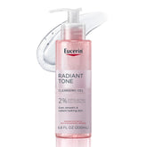 Eaucerin Radiant Tone Gel botella 200 ml, limpieza diaria suave para la piel