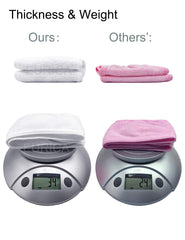 EUICAE Banda Spa tela terry absorbente mantiene la frente seca durante tratamientos.