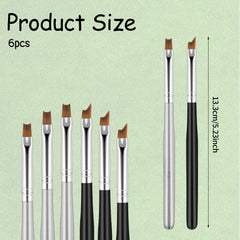 EupHHonycs half moon nail brush creates clean edge curves.