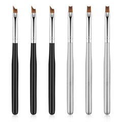 EupHHonycs oblique head nail brush for precise French tips.