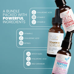Eva Naturals Trifecta Hyaluronic acid hydration close-up