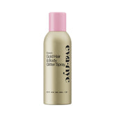 Eva NYC Kweeen oro brillo para cabello y cuerpo, look deslumbrante.