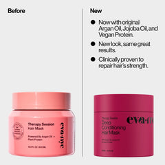 Eva NYC Sesión Terapia aplicación rápida para cabello suave y manejable