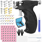 Evatage kit de perforación de oreja, primer plano, ideal para uso en casa