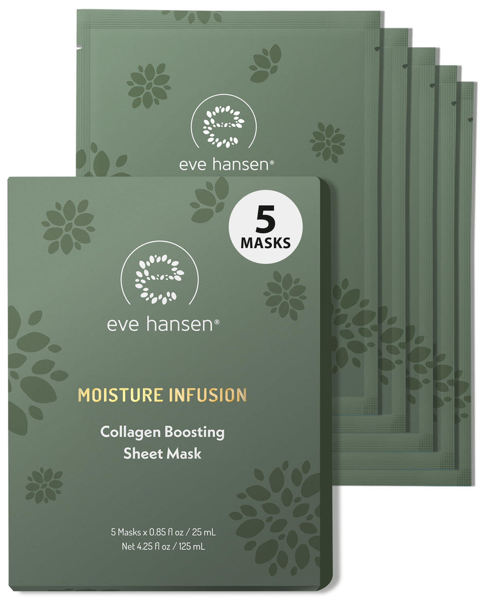 Mascarilla Eve Hansen colageno hidratacion para piel seca y suave