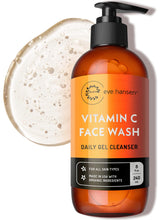 Eve Hansen Vitamin C Cleanser 8 oz bottle close-up for radiant skin prep
